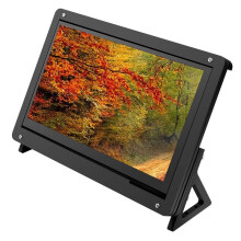 4pcs 7 Inch LCD Acrylic Bracket Case Contact Screen Case Holder Bracket for Raspberry Pi 3 Model B+