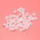 Plastic Round Shaped Cover Screw Cap Lid White 300Pcs for 5mm Dia Hole 3