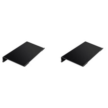 2X Acrylic Computer Keyboard Stand for Desk, Keyboard Riser Tilt Lift, Keyboard Holder for Desktop, Desk Keyboard Lifter