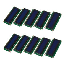 10pz 1602 16x2 LCM Schermo A Caratteri LCD Modulo HD44780 Controller Retroilluminazione Blu