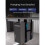 2 Set Under Desk PC Mount Bracket for Computer Case Computer Mainframe Hanger Host Box Stand Bracket Rack Black 2