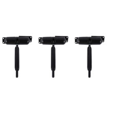 3 Set 20-70Kgs Zwart Verstelbare Opbouwveerdeurdranger Automatische Deurdranger Brandwerende Indo