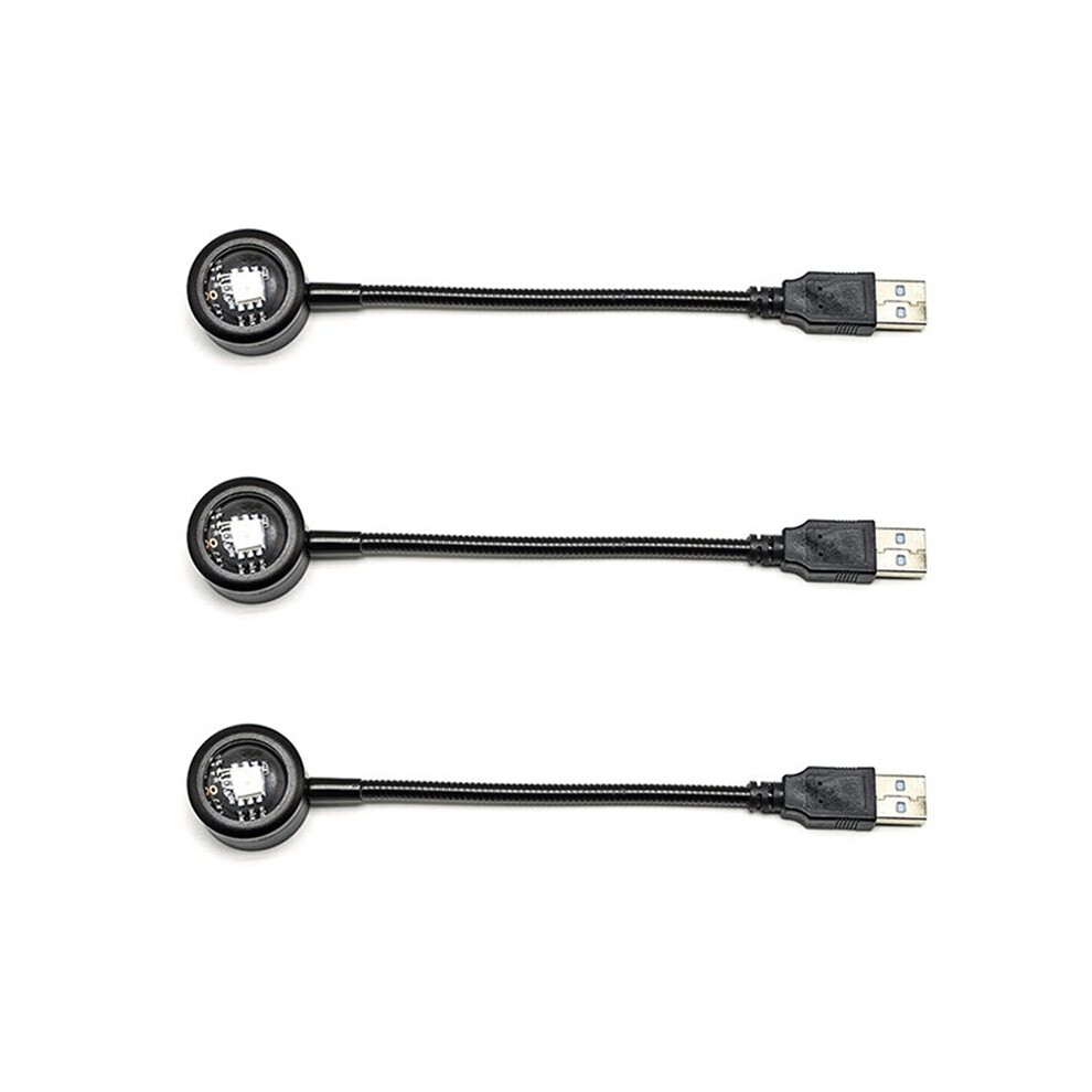 3X Led Usb Sunset Lamp Night Projector Birthday Party Decoration Mood For Bedroom Living ,Sunset Light/Red 6031068215154