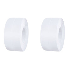 2X White Caulk Tape Waterproof Self Adhesive, Toilet Caulk Sealant Tape, Bathtub Caulk Sealing Strip Tape-3.2M