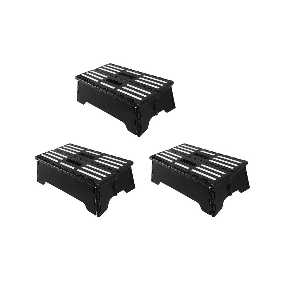 3X Non-Slip Small One Step Compact Folding Flat Step Stool Heavy Duty Portable  Folding Chair