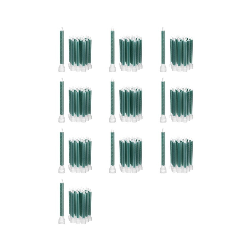 24 Element Epoxy Mixing Nozzle, Static Mixing Nozzle Tip For Adhesive Cartridges 200Pcs 4713194460760