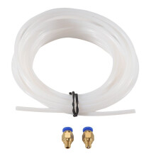 5 Meter PTFE PTFE Bowdenrohr mit 2PCS PC4-M6 passend fuer 1,75 mm Filament Krealitaet 3D Drucker Bowden Hotend