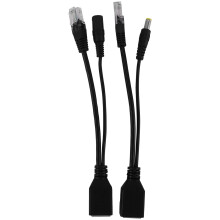 Poe Adapter Kabel Rj45 Injector Splitter Kit Abgeschirmte Passive Leistung Über Ethernet12-48V Synthesizer Separator Combiner