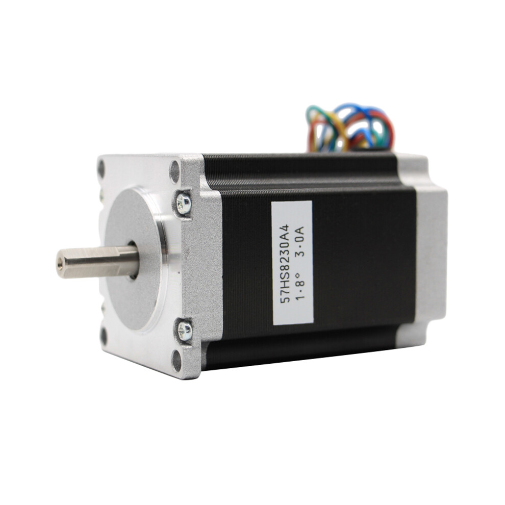 Nema 23 Cnc Stepper Motor 57X82mm 3A 2.2N.m D= 6.35Mm 315Oz-In Nema23 Cnc Router Engraving Milling Machine 3D Printer 6031271078225
