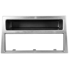 1Din Radio EstéReo Del Coche Reproductor de DVD Panel Marco de Adorno de Audio para Agila Tigra Astra Corsa Signum Vectra