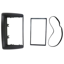 2 Din Fascia para Panda 2003- 2012 Kit de Adorno de InstalacióN de Montaje en Tablero de Radio EstéReo Bisel de Placa de Marco