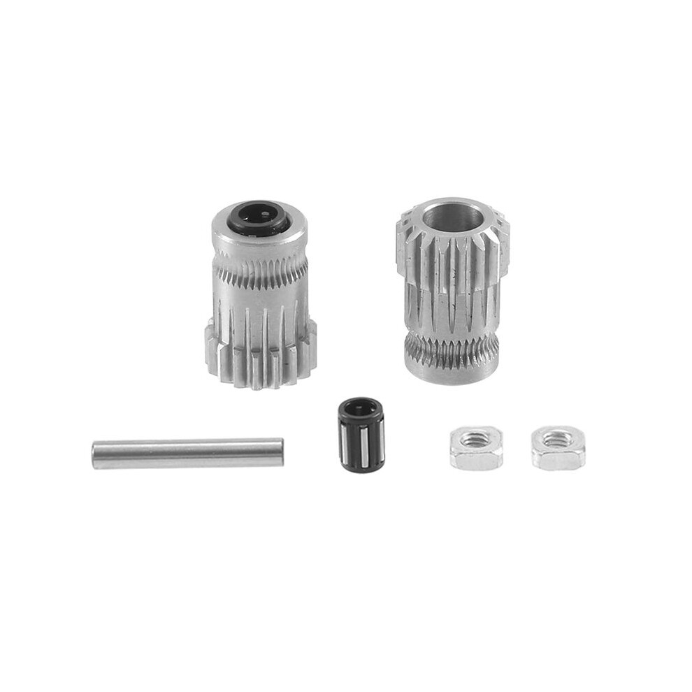 3D Printer Mk3 Drive Gear Extruder Dual Gears Kit Drive Gears Extrusion Wheel For Upgrade Prusa I3 Mk2 Mk2s 3D Printer 6032562144315