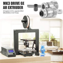 Stampante 3D MK3 Drive Gear Extruder Dual Gear Kit Drive Gears Ruota di Estrusione per Aggiornamento Stampante 3D Prusa I3 MK2 MK2S