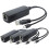 4-Pack 5V PoE Splitter, Adaptador 48V A 5V 2.4A com Plugue Micro-USB, para Câmera IP, Tablets, para Raspberry Pi e Mais 1