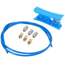 for Capricorn PTFE Bowden Tubing XS Series 1M and Tube Cutter for 3D Printer 1.75mm Filament with Pneumatic Fitting