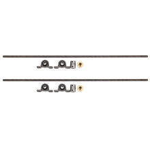 2set T8 8mm 500mm Lead Screw Rod with Nut Pillow Block Mounted CNC Set For 3D Printer