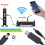 2X USB  5V a  12V 2.1mm X 5.5mm Modulo convertidor CC barril enchufe macho conector Enchufe del cable 3
