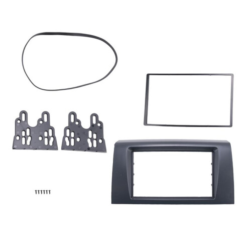 2 Set for  Swift 2005-2016 2Din Audio Panel DVD Navigation Panel Frame Car Fascias Stereo Radio Panel 2