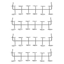 4 Pcs Screwdriver Holder Pegboard Multi-Tool Holder Accessory Pegboard Accessories Multi-Ring Tool Holder for Pegboard