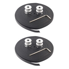Hot 3D Printer Parts Accessory 4Pcs GT2 16Teeth 16 Teeth Timing Alumium Pulley Bore 5mm Width 6mm