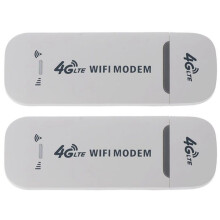 2X 4G LTE USB Modem Network Adapter with WiFi Hotspot SIM Card 4G Wireless Router for Win XP Vista 7/10  10.4