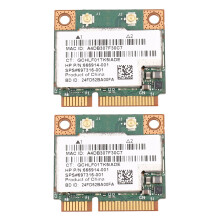 2X Dual Band 2.4+5G 300M 802.11A/B/G/N Wifi 4.0 Wireless Half Pci-E Card for Bcm943228Hmb Sps 718451-001