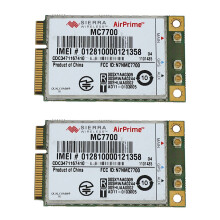 2X Unlocked MC7700 3G/4G WWAN Card for Sierra AirPrime,100Mbps 4G/3G LTE/FDD/WCDMA/ GPS Module for Windows/Linux