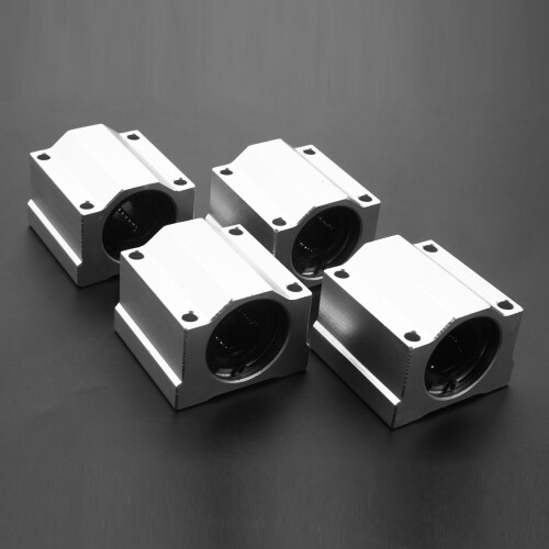 8 Pcs SC20UU 20mm Aluminum Linear Motion  Bearing Slide Bushing for CNC 1