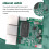 Fast   3 Port Ethernet  10 / 100mbps Network  Hub Pcb Module Board for System Integration Module 7