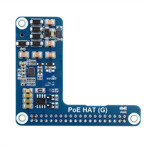 Dedikerad Ethernet PoE för Raspberry Pi 5 Expansion Board 5V 5A Stöder 802.3af/At Network Standard 2