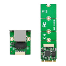 Klucz M. 2 B+M do Pojedynczego Portu 2.5G Miedzianego Kabla Przemysłowego Serwera Sterującego Przewodowa Karta Sieciowa I225V B3 Ethernet