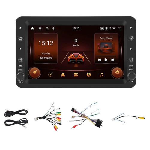 Para  159 2004-2011 Android 7 Polegadas Rádio de Carro 2G + 64G 2Din WIFI Carplay Áudio Multimídia Player