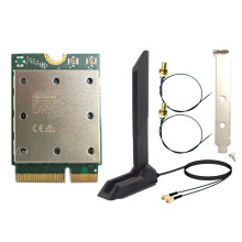 Uppgradera Tri Band FME-865 WiFi7 5.4 Trådlöst WiFi-Kort 2,4G/5G/6Ghz Trådlös Nätverksadapter för Win11