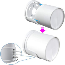3X Wall Mount Holder for Deco X20, Deco X60 Whole-Home Mesh WiFi System, Compatible with Home WiFi Router