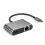 1000Mbps USB C to Ethernet Adapter PD3.0 Type-C Charging Port Network Adapter Type C to RJ45 Network LAN Adapter for PC 1