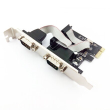 Universelle PCIE-Seriell-Port-Karte, 9-Polige Karte, RS232-Adapterkarte, PCIECOM-Port-Erweiterungskarte WCH382L