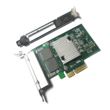 Tarjeta de Red PCIe 1860-4T Gigabit Ethernet, Tarjeta LAN, Adaptador de Red PCIe de 4 Puertos, 1000 Mbps de Alta Velocidad para Windows 7/8/10.