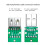USB2.0 Solderless Adapter Metal Case USB 2.0 Terminal Block Data Connector USB Screw Terminal Board Plug Female 3