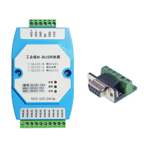 MBus to RS232 Ethernet Converter Modbus-TCP/MODBUS-RTU 500m Range Industrial Networking Solution 1