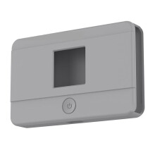 Schutzhülle Aus Silikon, Staubdicht, Sehr Anpassungsfähig für 4G-Router  Travel Router, Grau