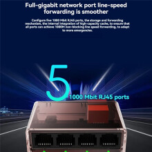 1000Mbps Ethernet Splitter 1 to 4 Ethernet Adapter RJ45 LAN Internet Splitter HUB for PC Laptop Router TV-Box Digital TV