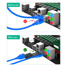 USB 3.0 9-Poliger Stecker auf Buchse Kartenadapter für PC Laptop C