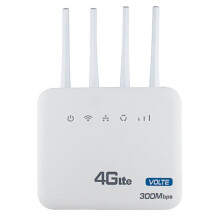 4G LTE WiFi Router WiFi 6 Modem 300Mbps 2.4 G with Wired Telephone Interface SIM Card Slot for Eu Africa Asia EU PLUG