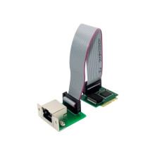 Gigabit M2 LAN-Kaart ST7274 M.2 A+E I210AT-T1 Single Port/RJ45 Gigabit Server Industriële Besturingsnetwerkkaart