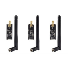 NRF24L01+PA+LNA Wireless Transceiver RF Transceiver Module 1100-Meter Long-Distance with Antenna 3Set