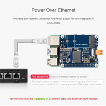POE M.2 HAT+ Adapter mit PoE-Funktion für Raspberry Pi 5, Unterstützt NVMe-Protokoll M.2 Solid State Drive, High-Speed-Lese