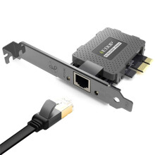 EDUP 9602GS 10M/100M/1000Mbps Network Card Gigabit Ethernet PCI Express RJ45 LAN Adapter PCIe Converter for Desktop PC