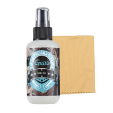 GUITTO Kit di Pulizia e Lucidatura per Chitarra da 120 ml con Asciugamano per Strumenti Acustici/Elettrici