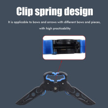 Portable Foldable Rubber Bow Stand for Compound, Recurve & Crossbows