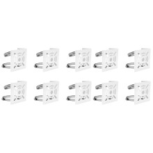 10X Universa Vertikal Mast Montageset, mit 20 Schlaufen , Montage Wand Umlenk Beschlag